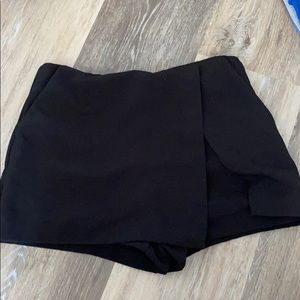 black skort